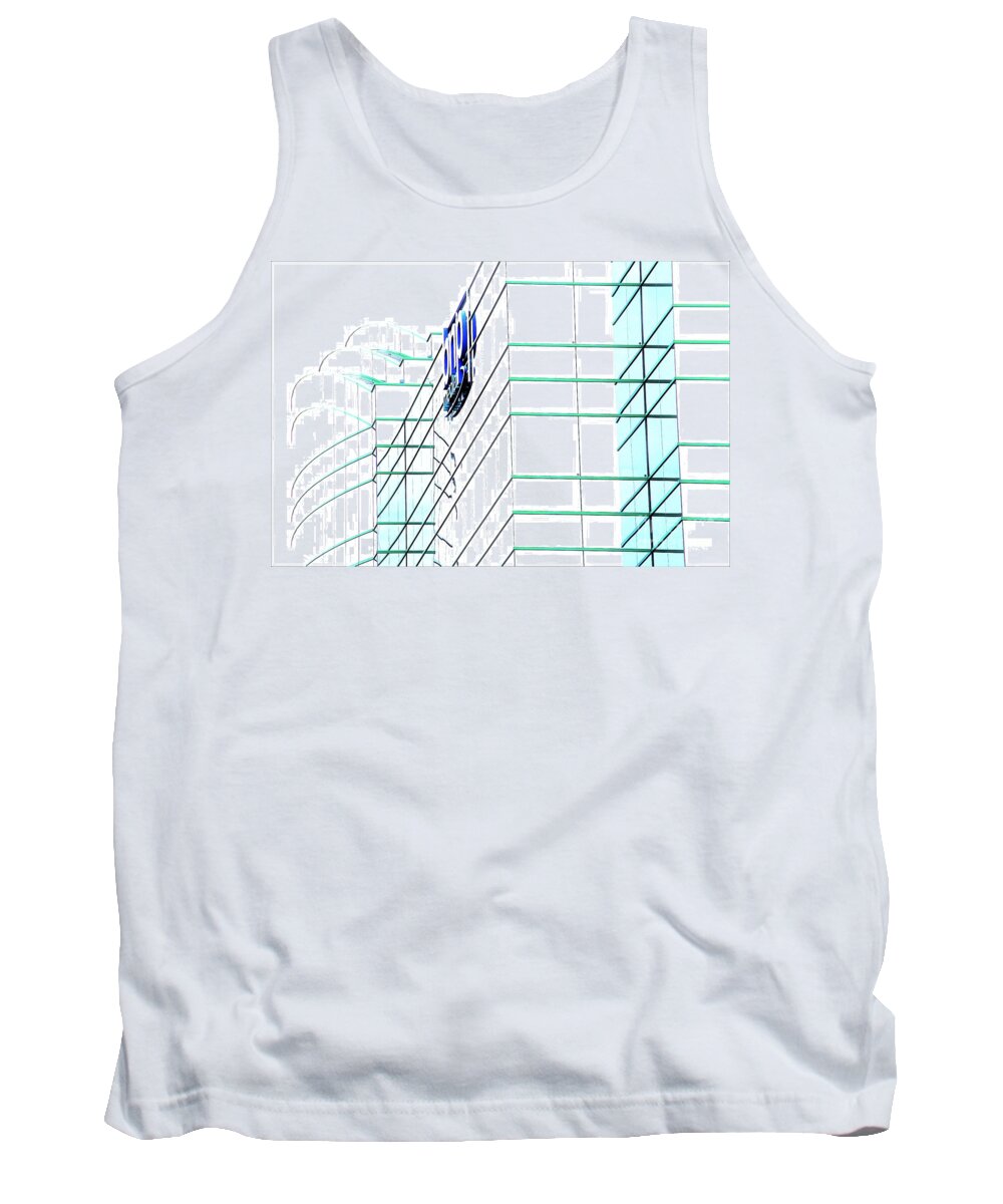Buildings Tank Top featuring the photograph Lines by Merle Grenz