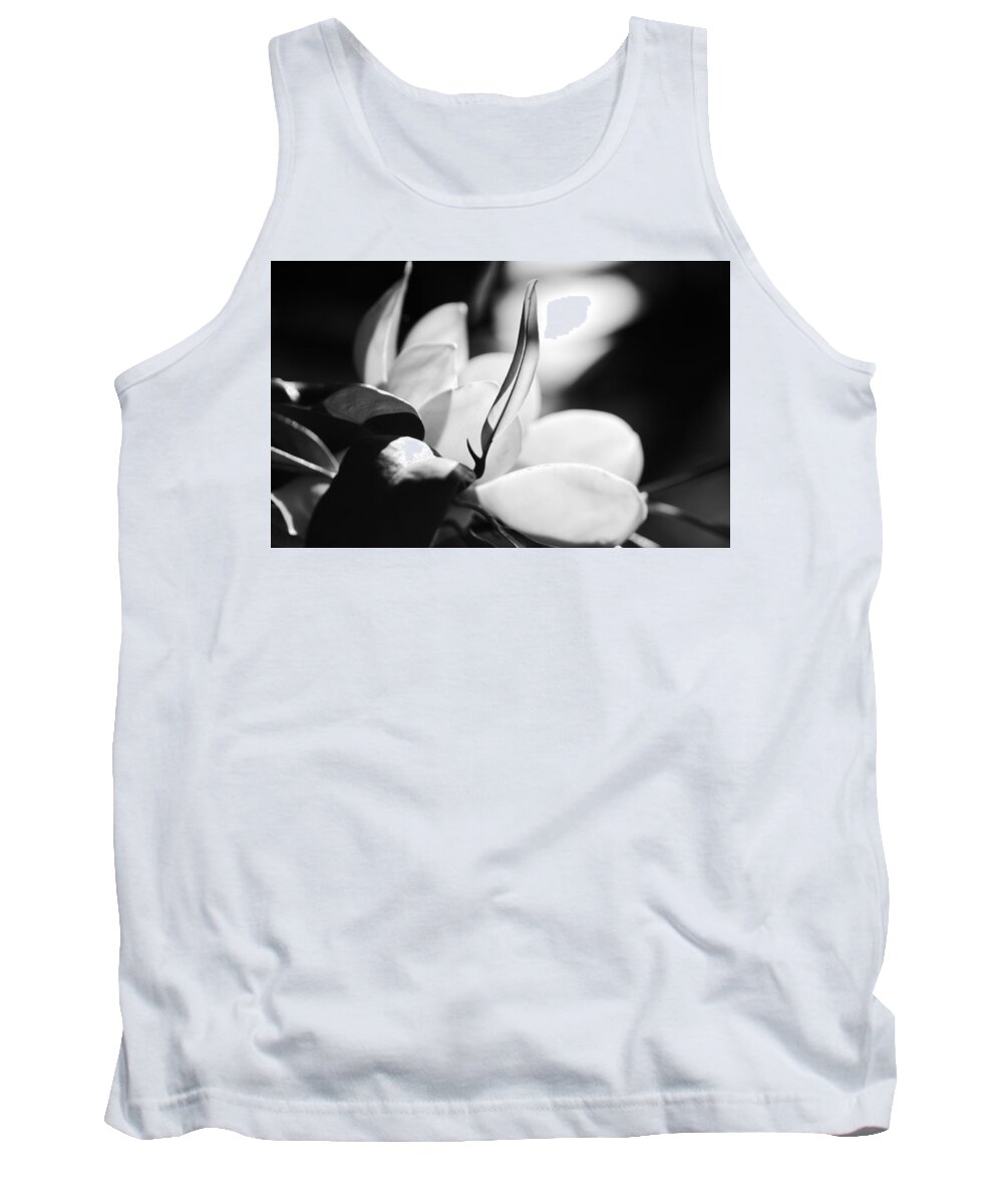 Jane Ford Tank Top featuring the photograph Magnolia flower by Jane Ford