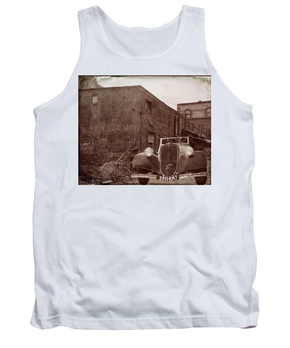Ghetto Tank Top featuring the photograph New 1936 Citroen Old Neighborhood by Pheasant Run Gallery