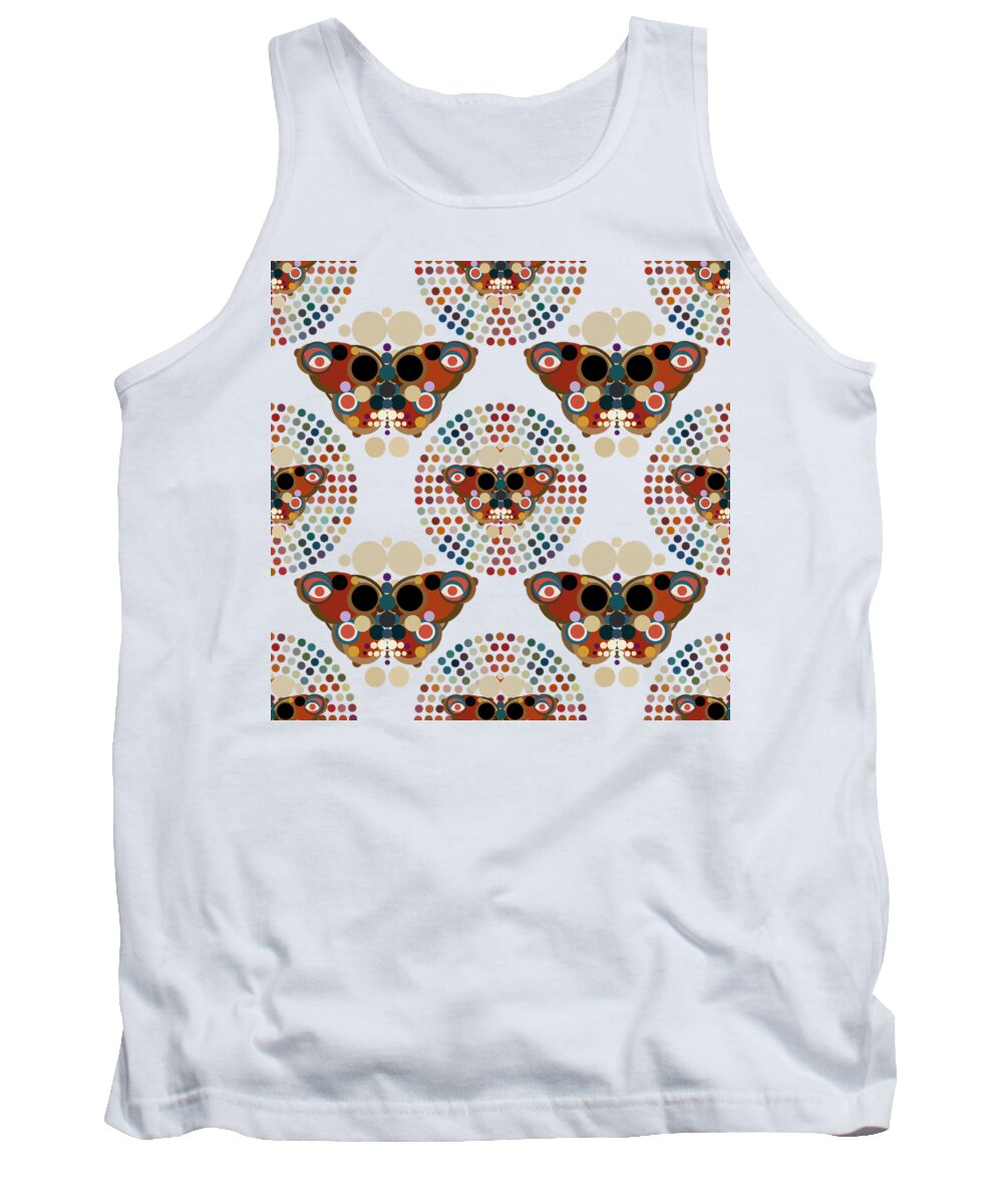 Surreal Tank Top featuring the mixed media New Beginnings - Rainbow Union by BFA Prints