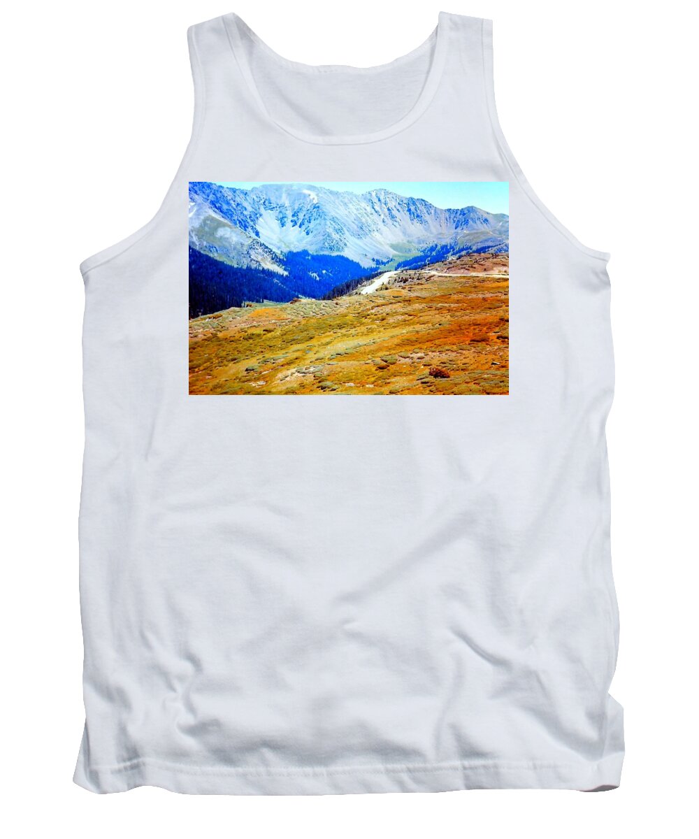 Mountain Tank Top featuring the photograph Rocky Mountain National Park Tundra by Gary F Richards