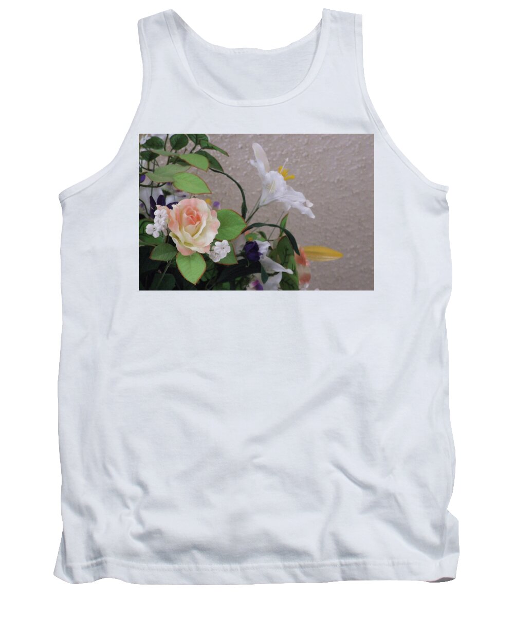 Rose Tank Top featuring the photograph Rose Among Others by C Winslow Shafer