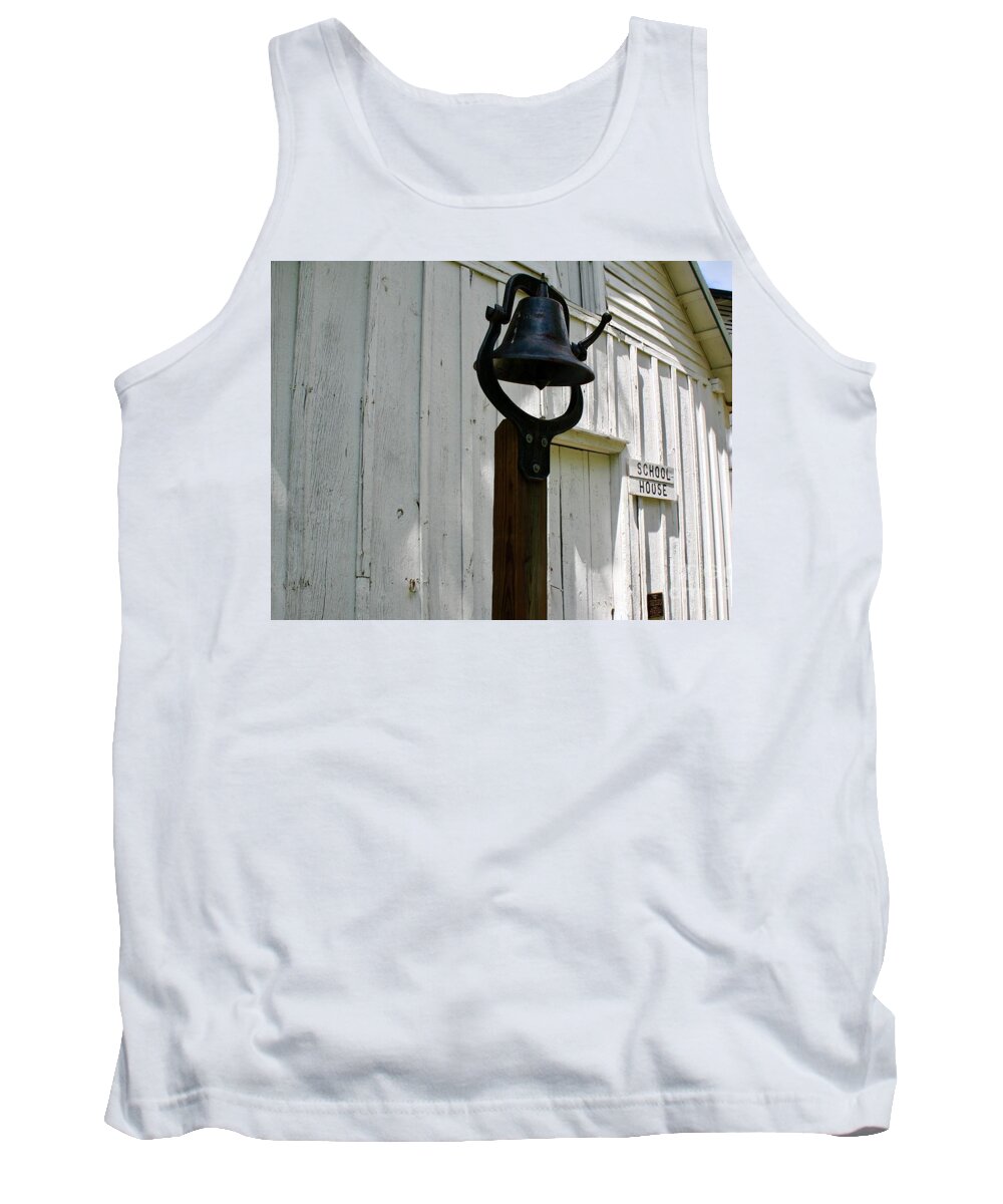 Old Tank Top featuring the photograph School House by Flavia Westerwelle