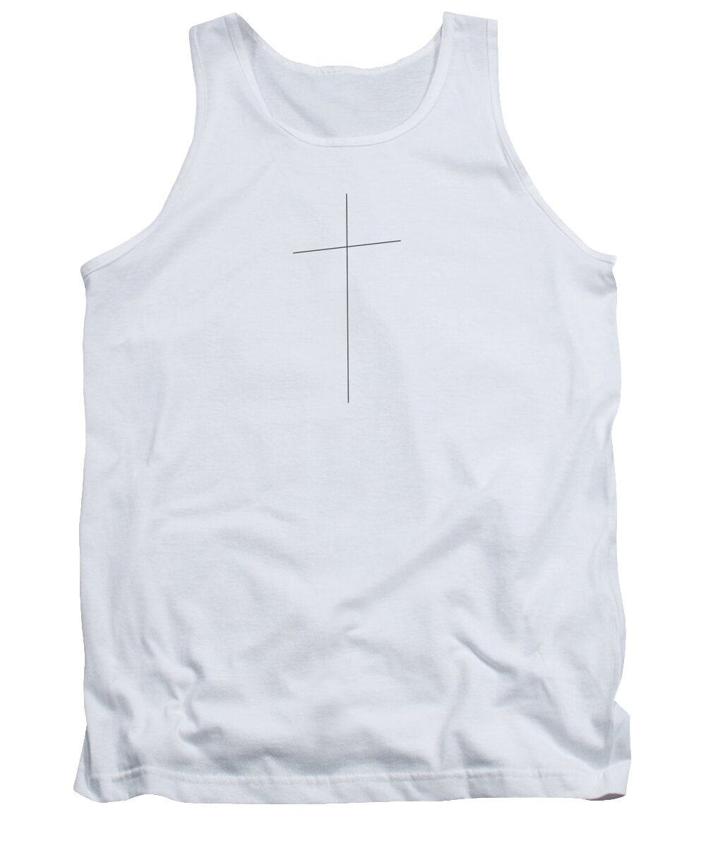 Jesus Tank Top featuring the digital art The resurrection by Payet Emmanuel