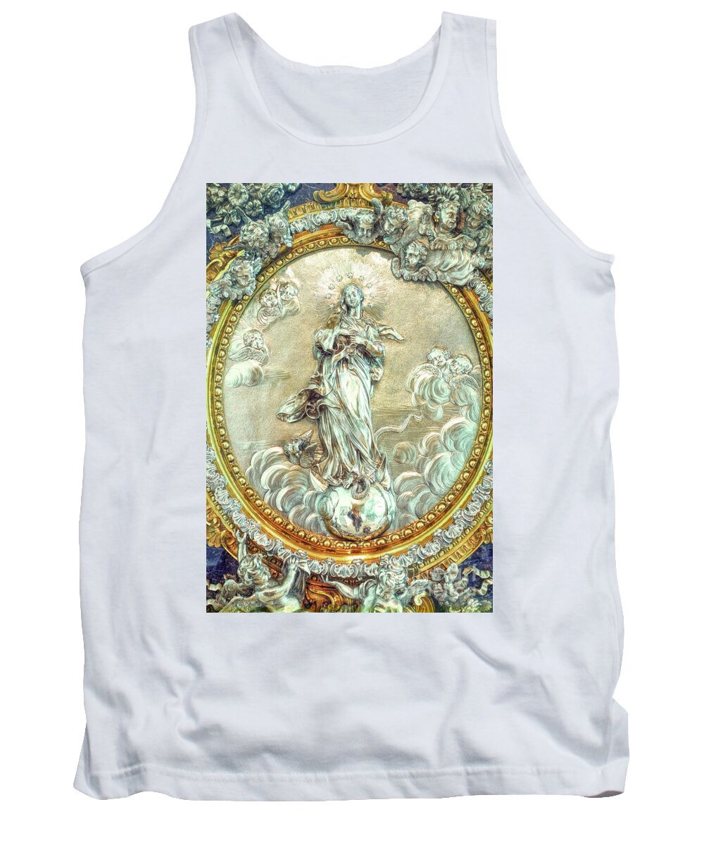 Immaculate Conception Tank Top featuring the photograph The Virgin of the Immaculate Conception by Davy Cheng