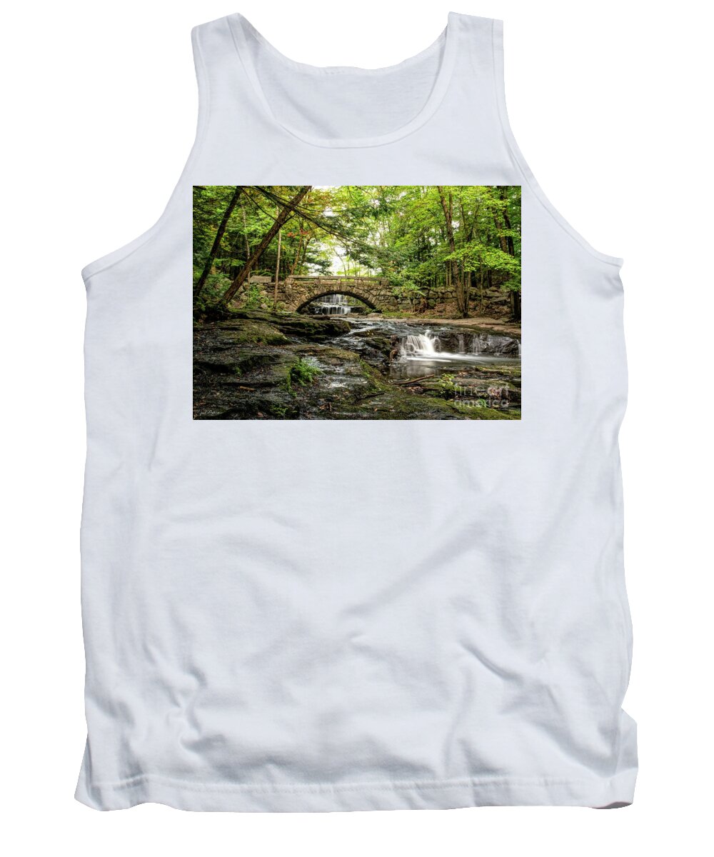 Vaughan Tank Top featuring the photograph Vaughan Woods - Hallowell, Maine by Jan Mulherin