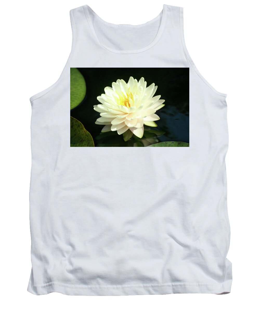 Flower Tank Top featuring the photograph Water Lily by Steve Karol