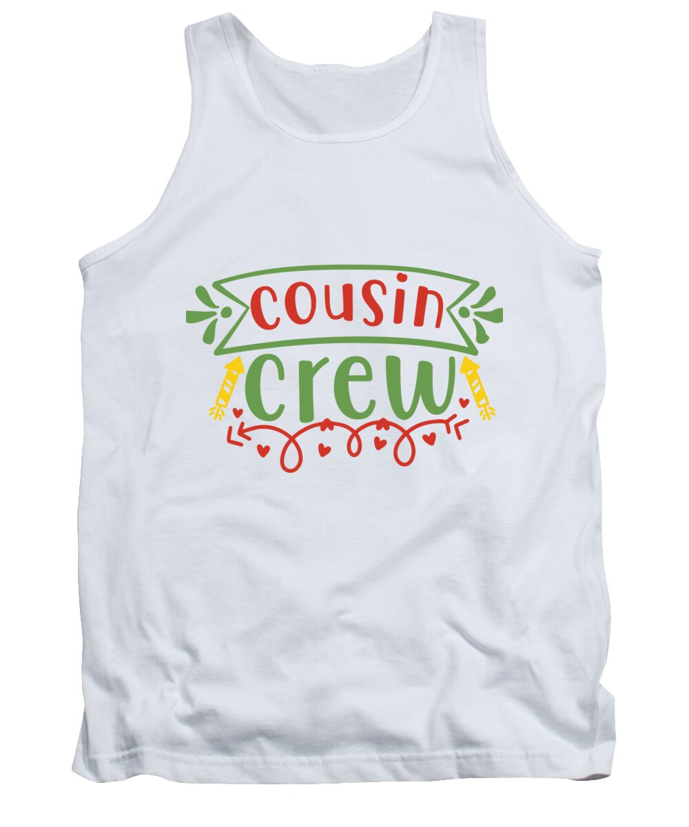 Boxing Day Tank Top featuring the digital art Cousin Crew by Jacob Zelazny
