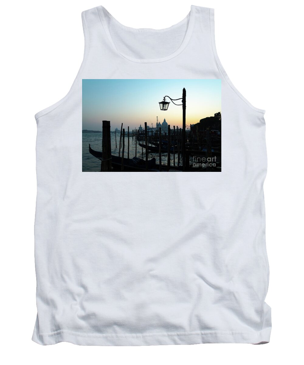 Italy Tank Top featuring the photograph Venice in the Evening #1 by Andy Myatt