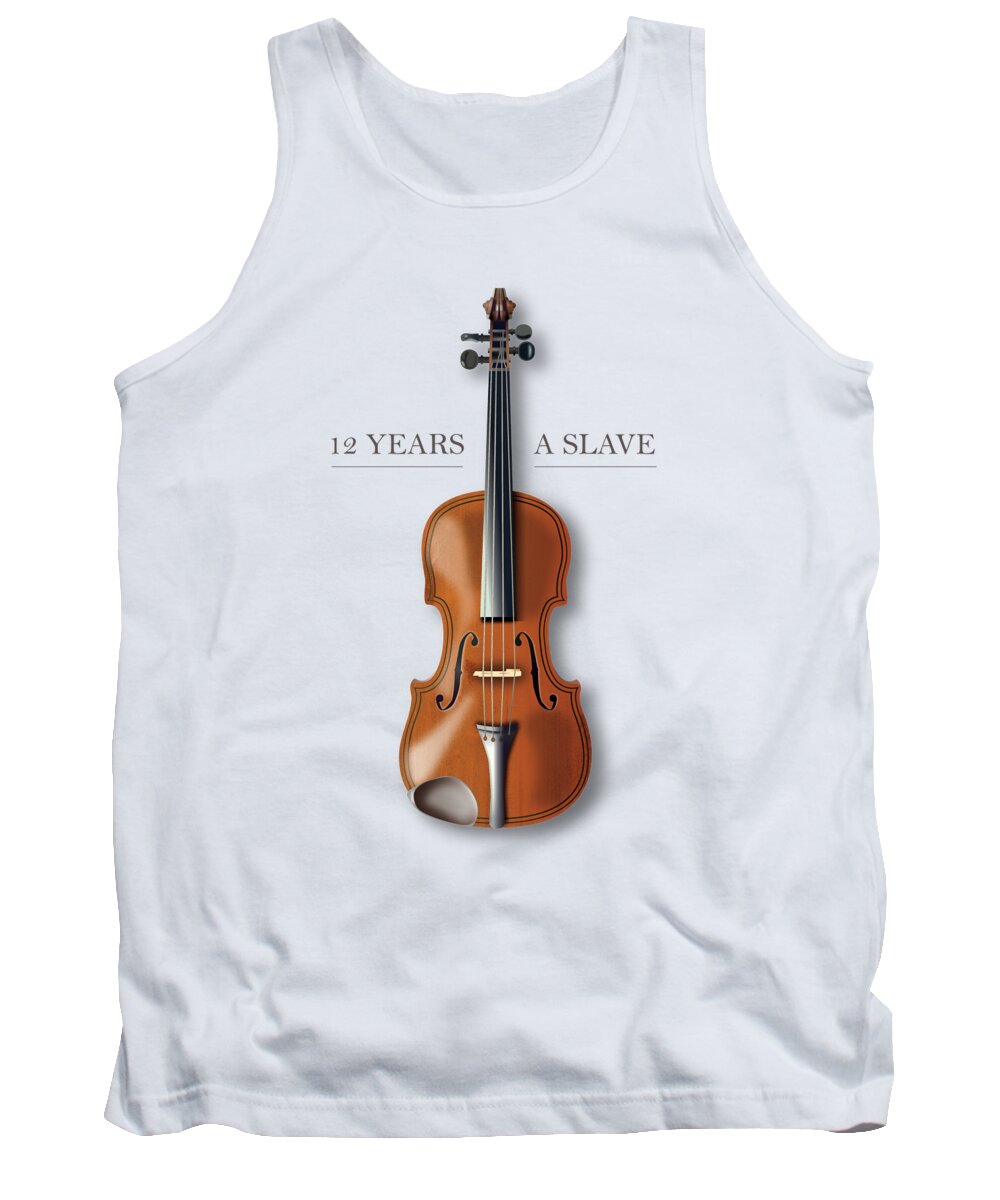 12 Years A Slave Tank Top featuring the digital art 12 Years A Slave - Alternative Movie Poster by Movie Poster Boy