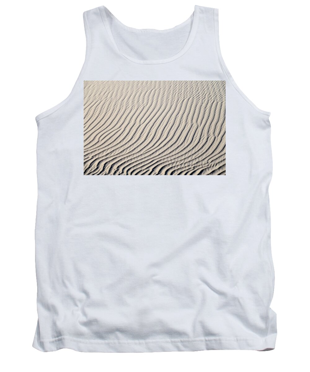 Sand Tank Top featuring the photograph Background of sand dunes by Mikhail Kokhanchikov