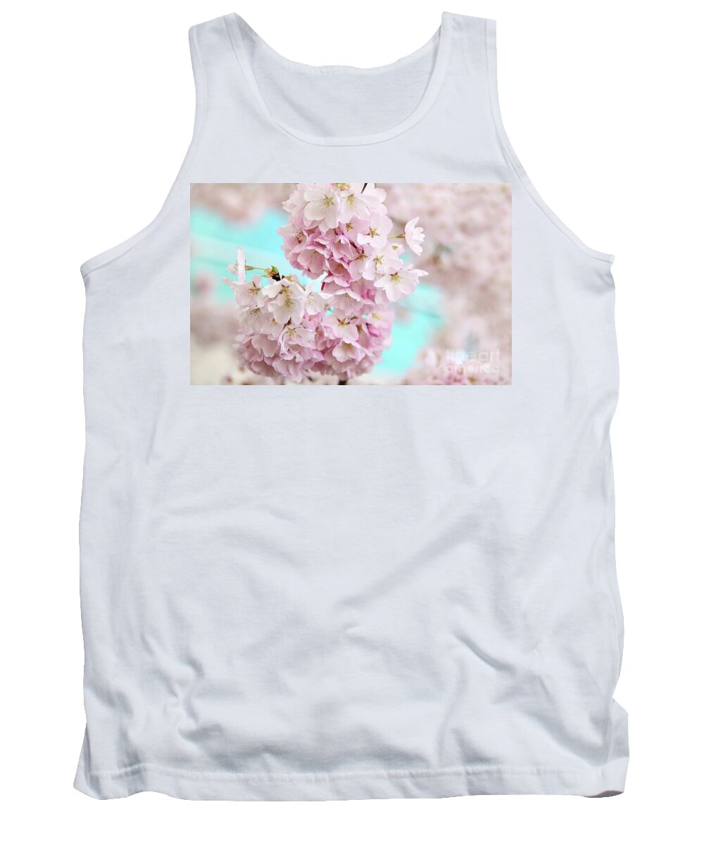 Spring Tank Top featuring the photograph A Pastel Spring by Sylvia Cook