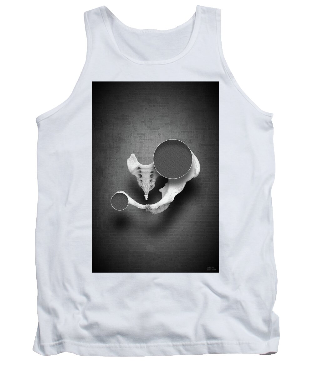 Abstract Tank Top featuring the photograph Abscission iii by Joseph Westrupp