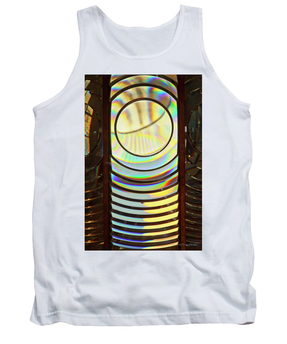 Abstract Tank Top featuring the photograph Abstract Reflections by Ryan Huebel