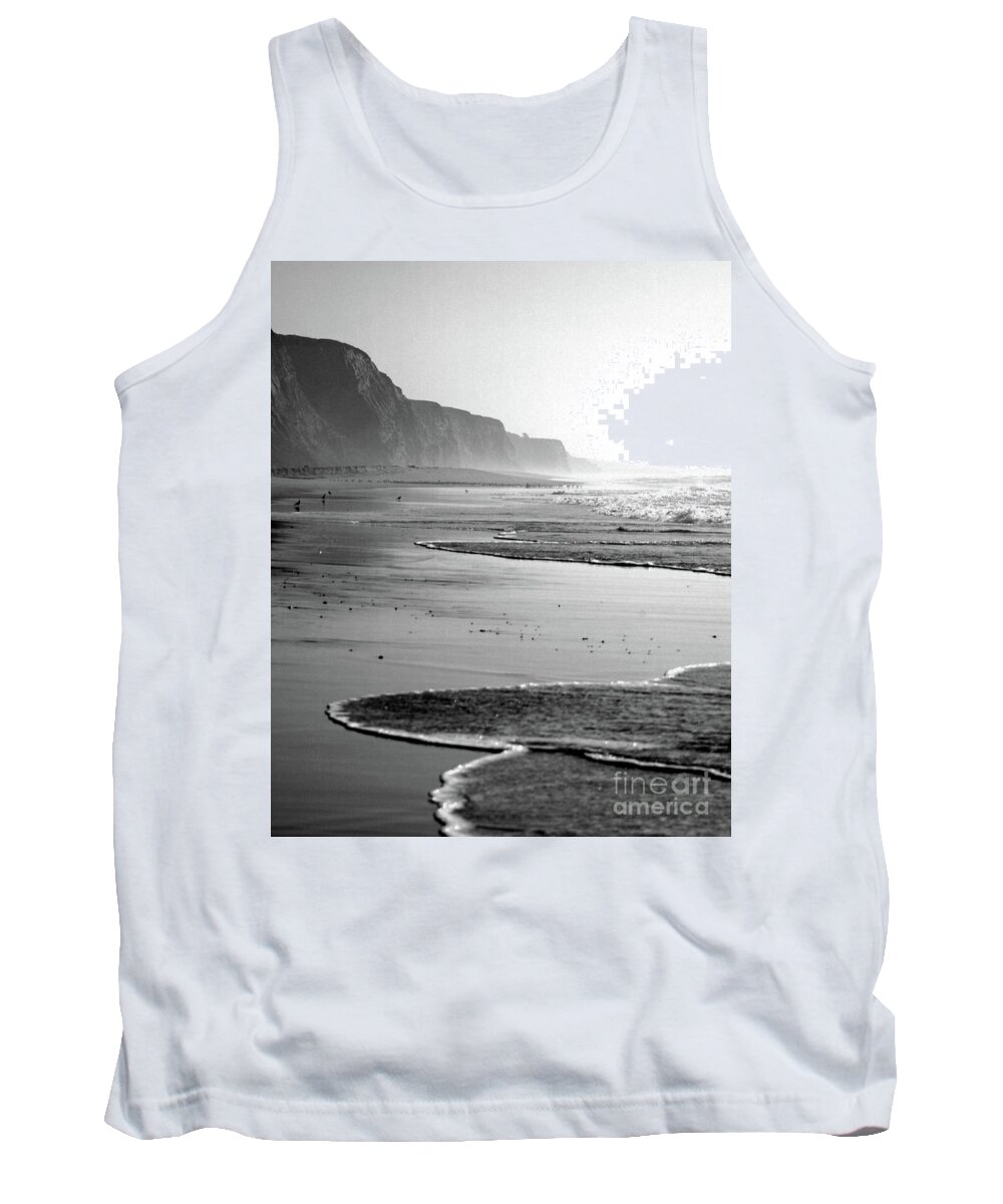 Coast Tank Top featuring the photograph Beach Waves by Kimberly Blom-Roemer