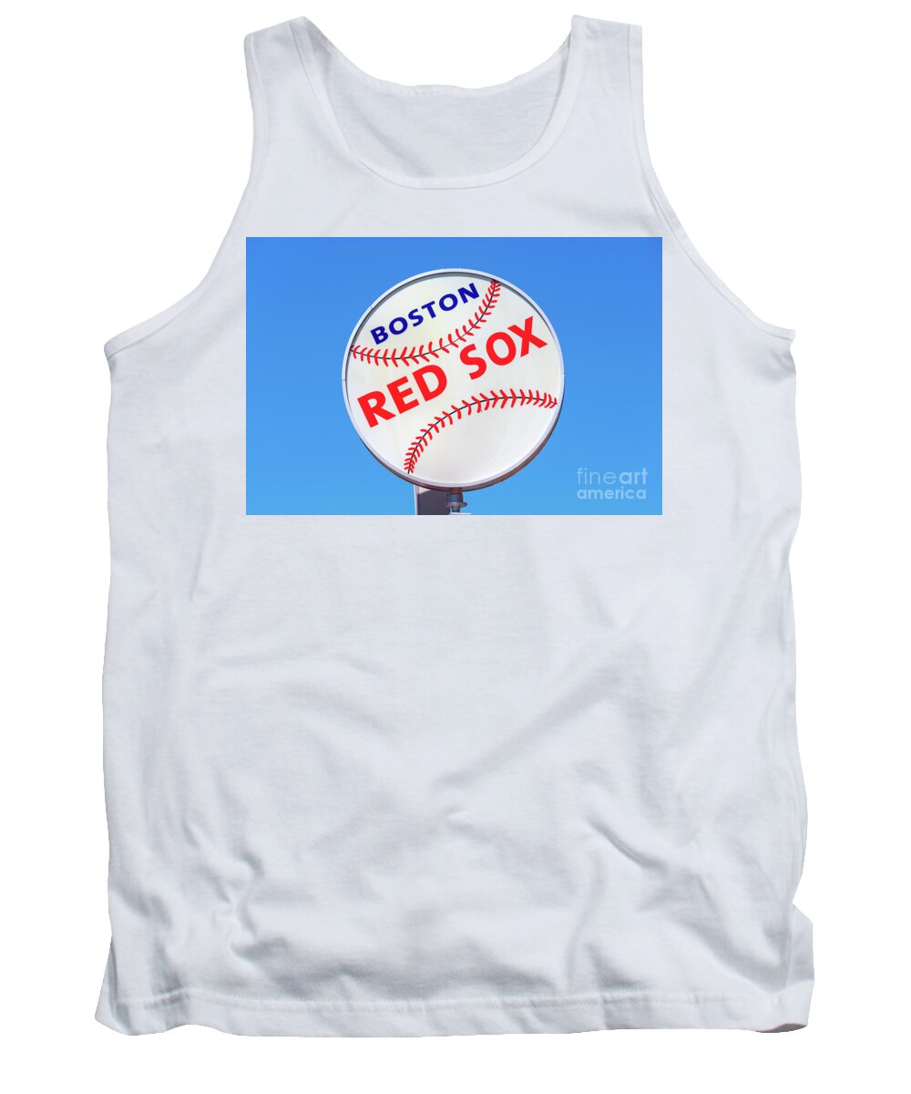 Boston Red Sox Baseball Sign Fenway Park Photo Tank Top by Paul Velgos -  Paul Velgos - Artist Website