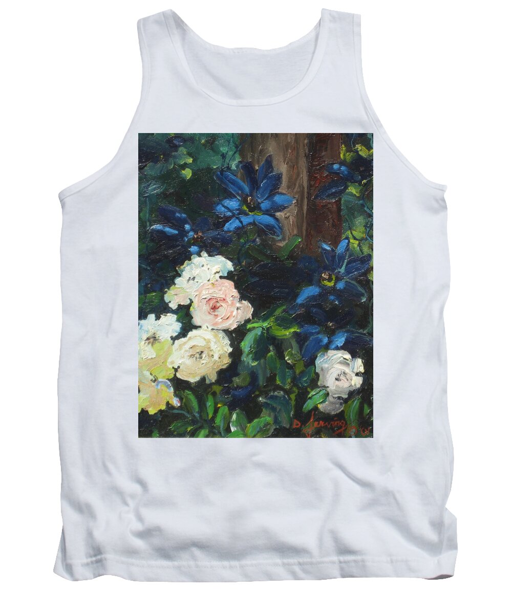  Tank Top featuring the painting Clem and Rosie by Douglas Jerving
