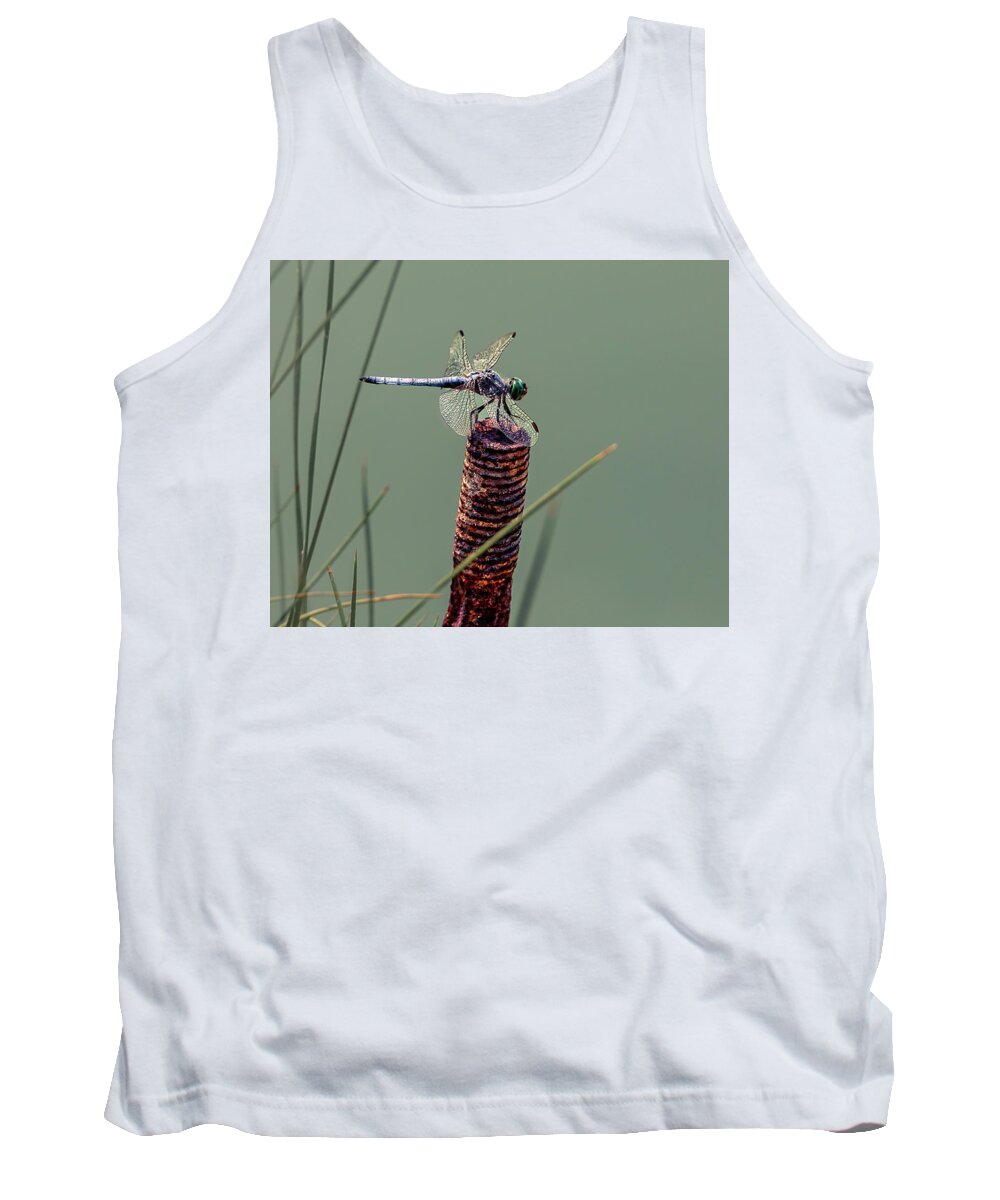 2021 Tank Top featuring the photograph Dragonfly 3 by James Sage
