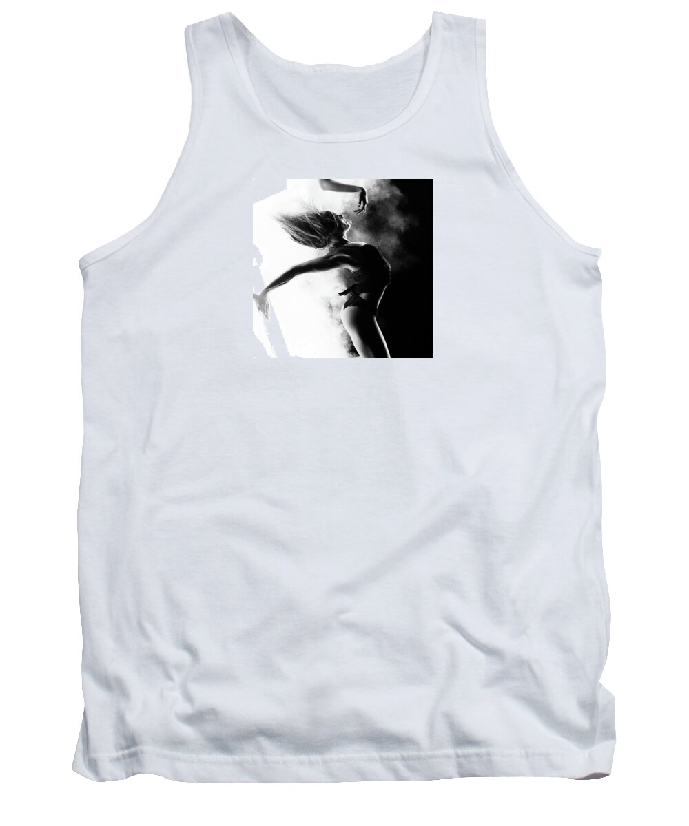 Inspirational Tank Top featuring the digital art Eleven 11 by Gil Cope