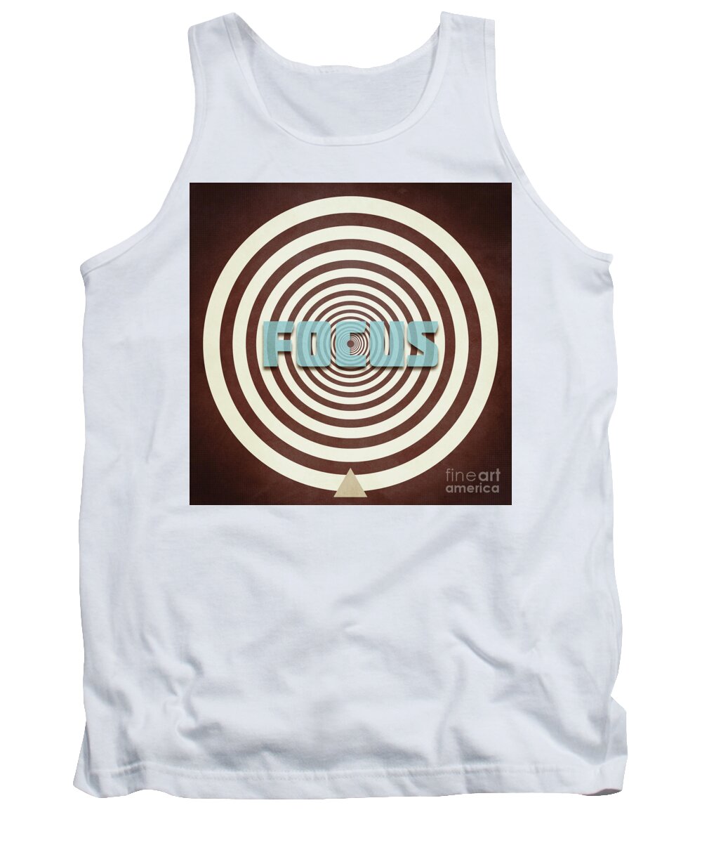 Focus Tank Top featuring the digital art Focus by Phil Perkins