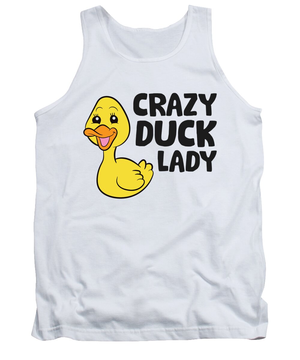 T-Shirt Funny Duck In Crazy