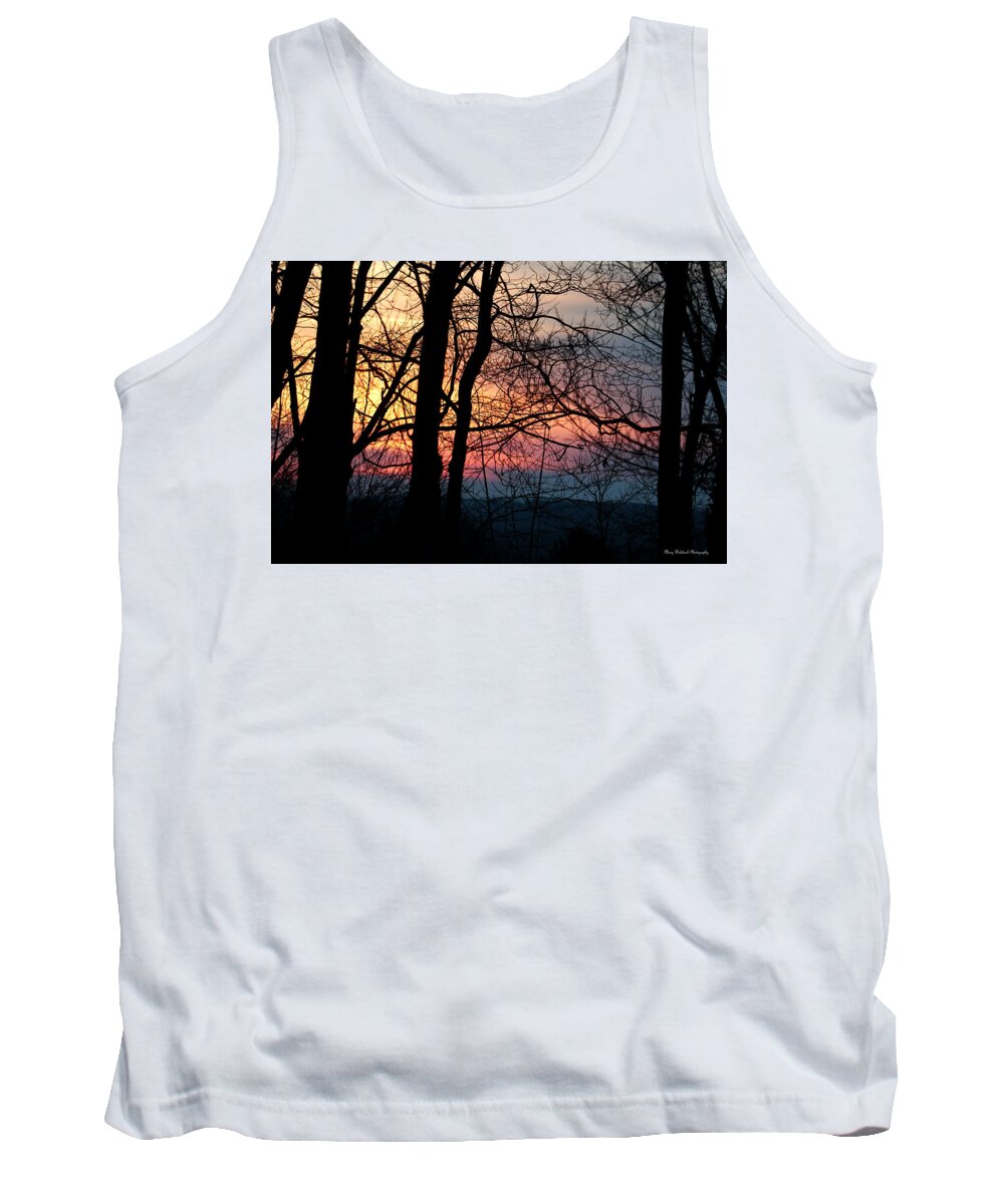 Sunset Tank Top featuring the photograph God's Masterpiece by Mary Walchuck
