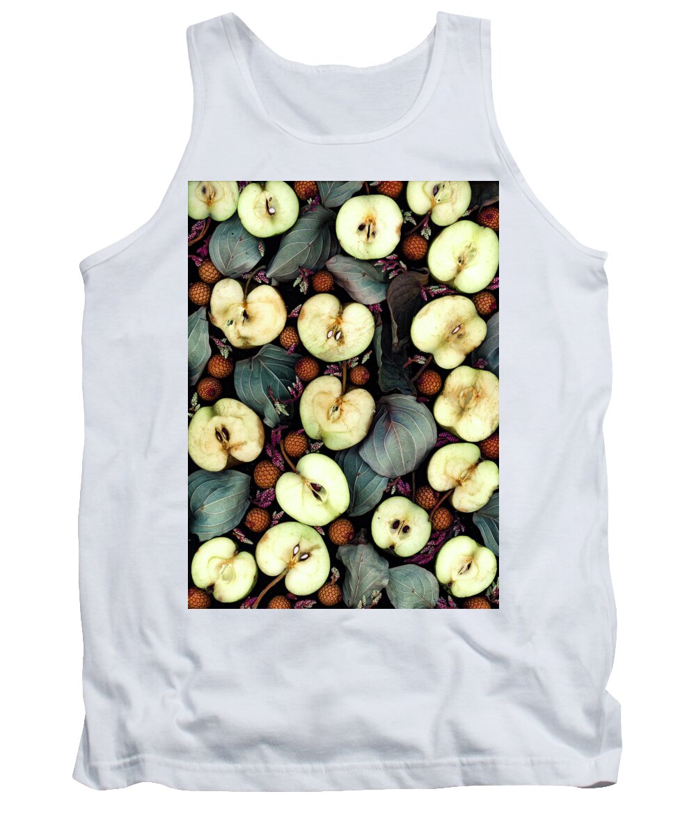Heirloom Apples Tank Top featuring the photograph Heirloom Apples by Sarah Phillips