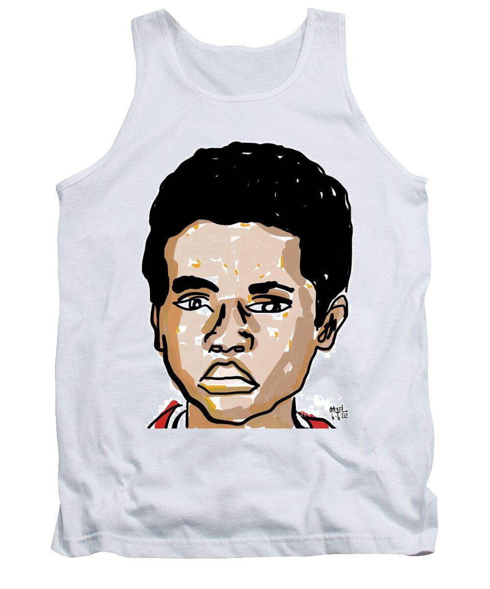  Tank Top featuring the painting Illmatic by Oriel Ceballos