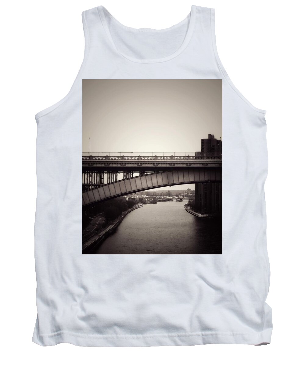 Bridge Tank Top featuring the photograph Link by Canessa Thomas