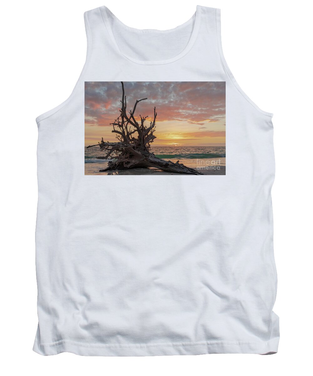 Coastlines Tank Top featuring the photograph Lovers Key by Maresa Pryor-Luzier