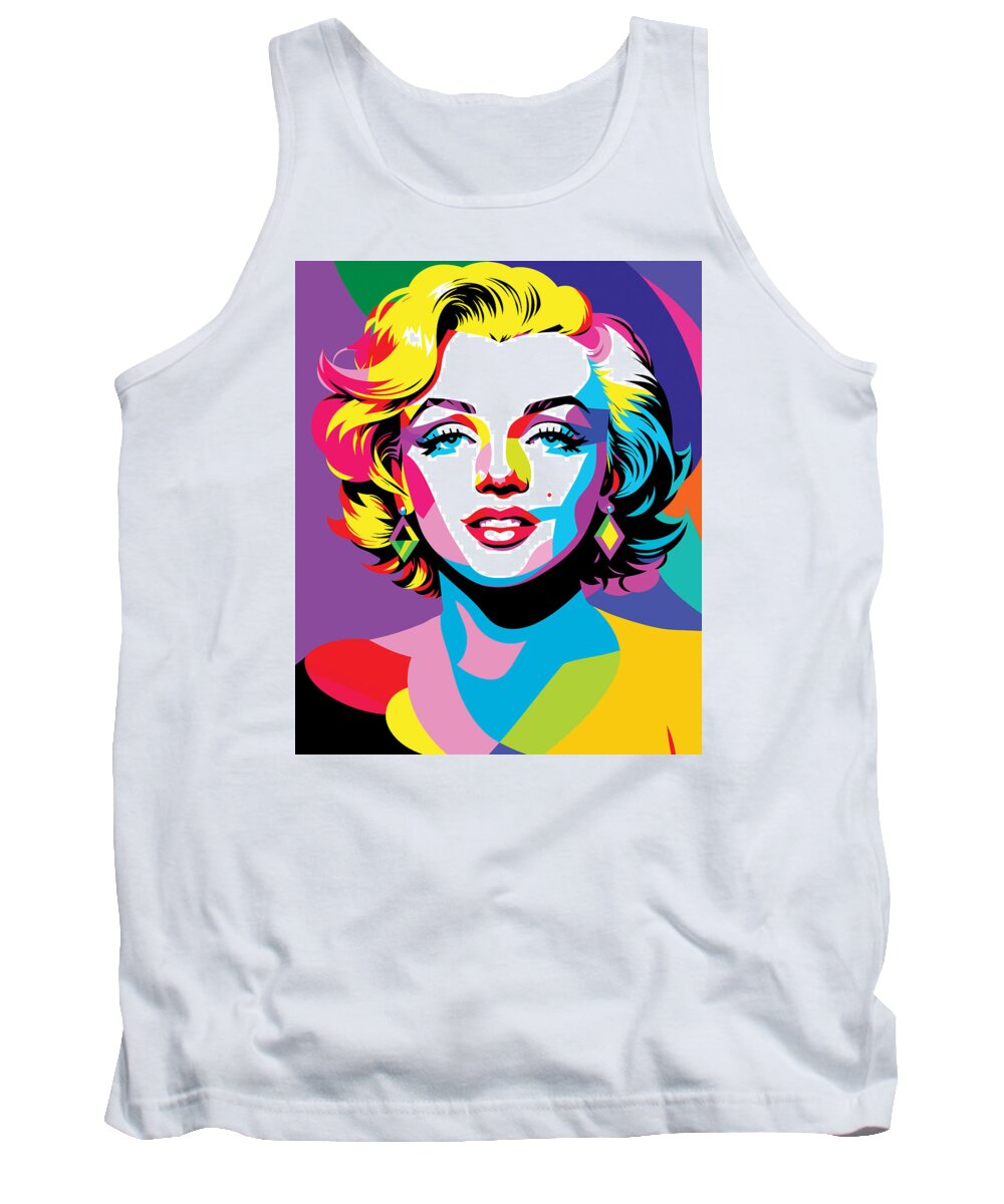 Marilyn Monroe Pop Art Tank Top