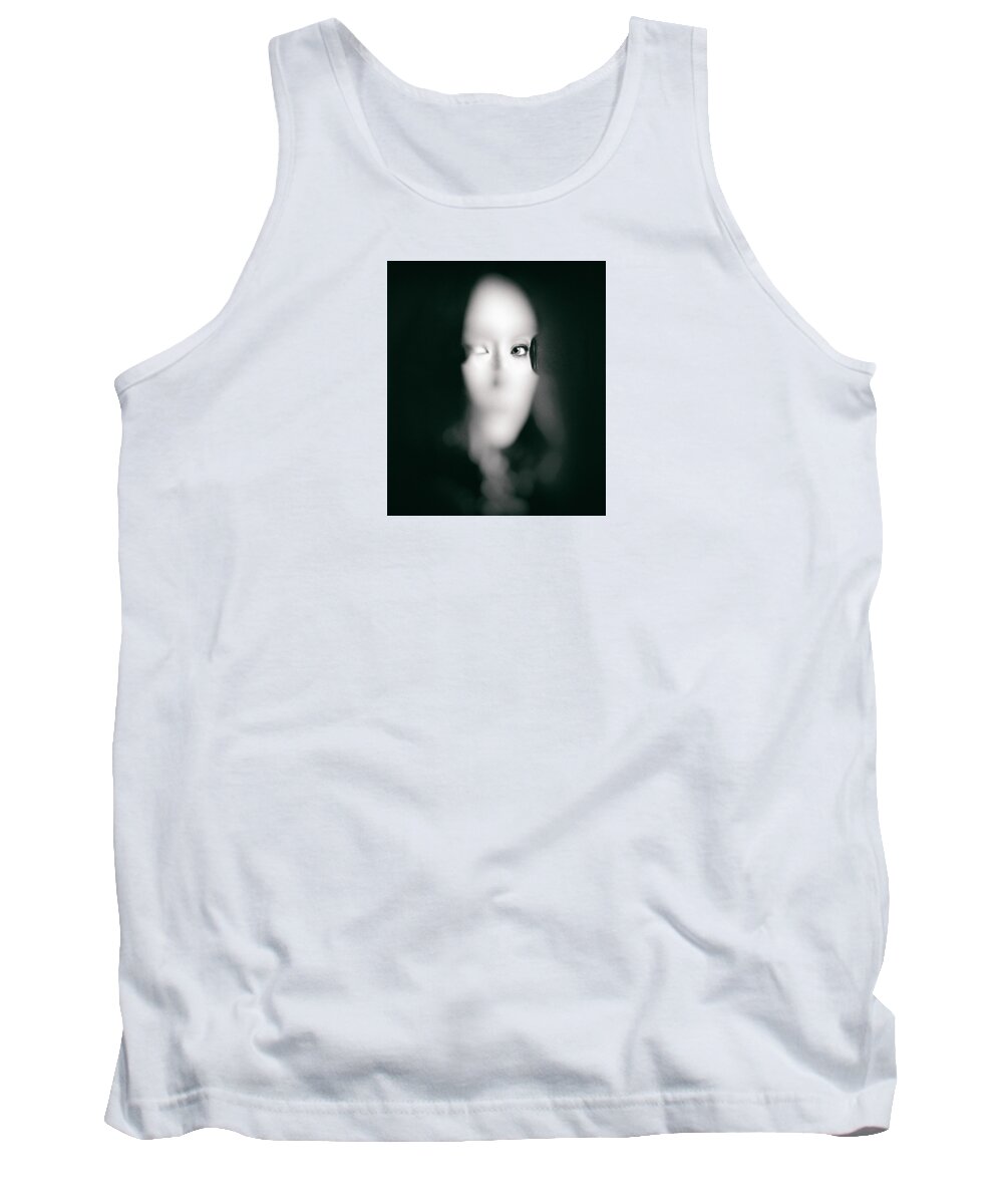 Inspirational Tank Top featuring the digital art Yumi 3 by Gil Cope