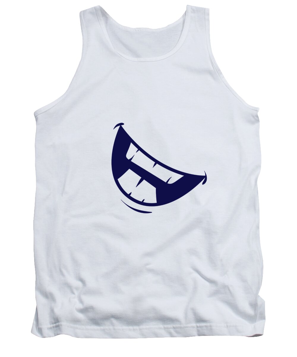 Mouth Tank Top featuring the digital art Mouth 01 by Matthias Hauser