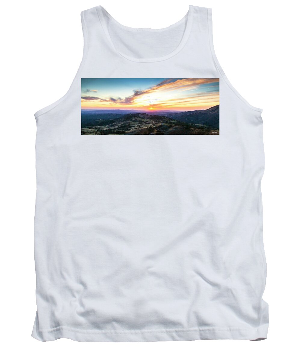 Santa Ynez Valley Tank Top featuring the photograph No Place Like Home by Ryan Huebel
