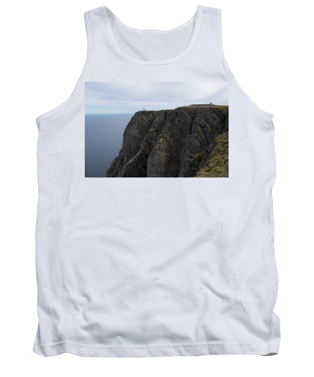 Landscape Tank Top featuring the photograph North Cape/Nordkapp Visitor Center by Matthew DeGrushe