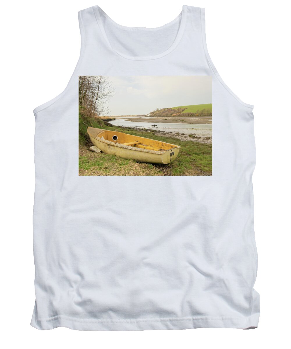 Newport Tank Top featuring the photograph Beached by Average Images