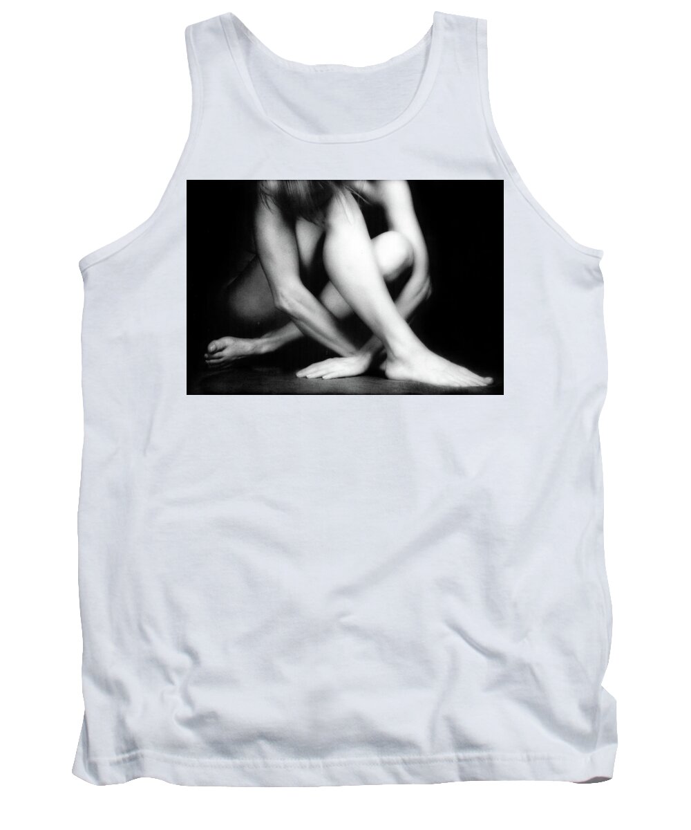 Nude Tank Top featuring the photograph Nude Crossed by Lindsay Garrett