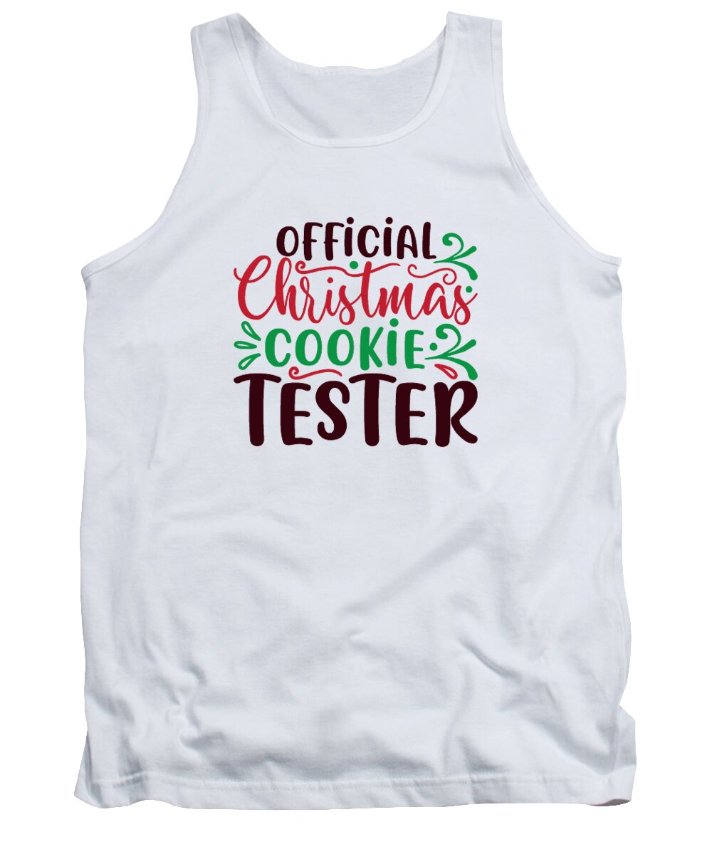 Boxing Day Tank Top featuring the digital art Official Christmas cookie tester by Jacob Zelazny