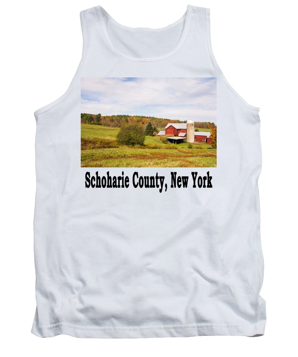 Autumn Tank Top featuring the photograph On the Farm in New York by Angie Tirado