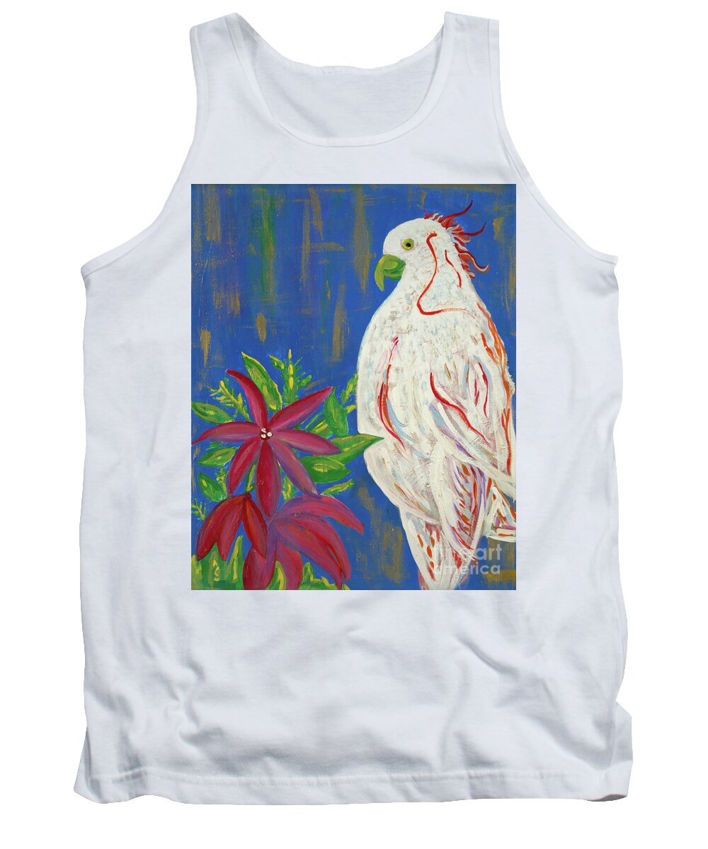  Tank Top featuring the painting Paradise by Francis Brown