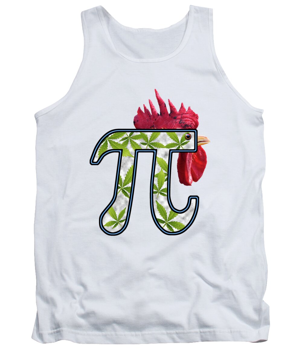 Chicken Pot Pie Tank Top featuring the digital art Pi - Food - Chicken pot pi by Mike Savad