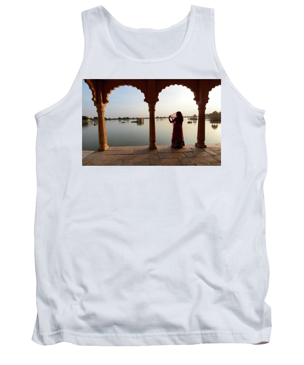 Rajasthan Tank Top featuring the photograph Serendipity - Rajasthan Desert, India by Earth And Spirit