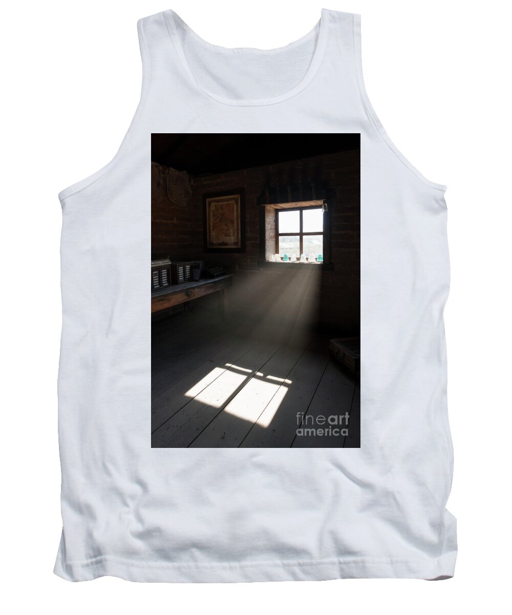 Architecture Tank Top featuring the photograph Shine On - Arizona by Sandra Bronstein