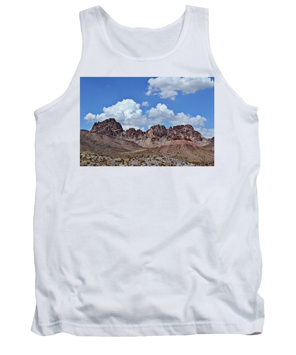 Mountain Tank Top featuring the photograph Spirit Mountains Landscape by Gaby Ethington