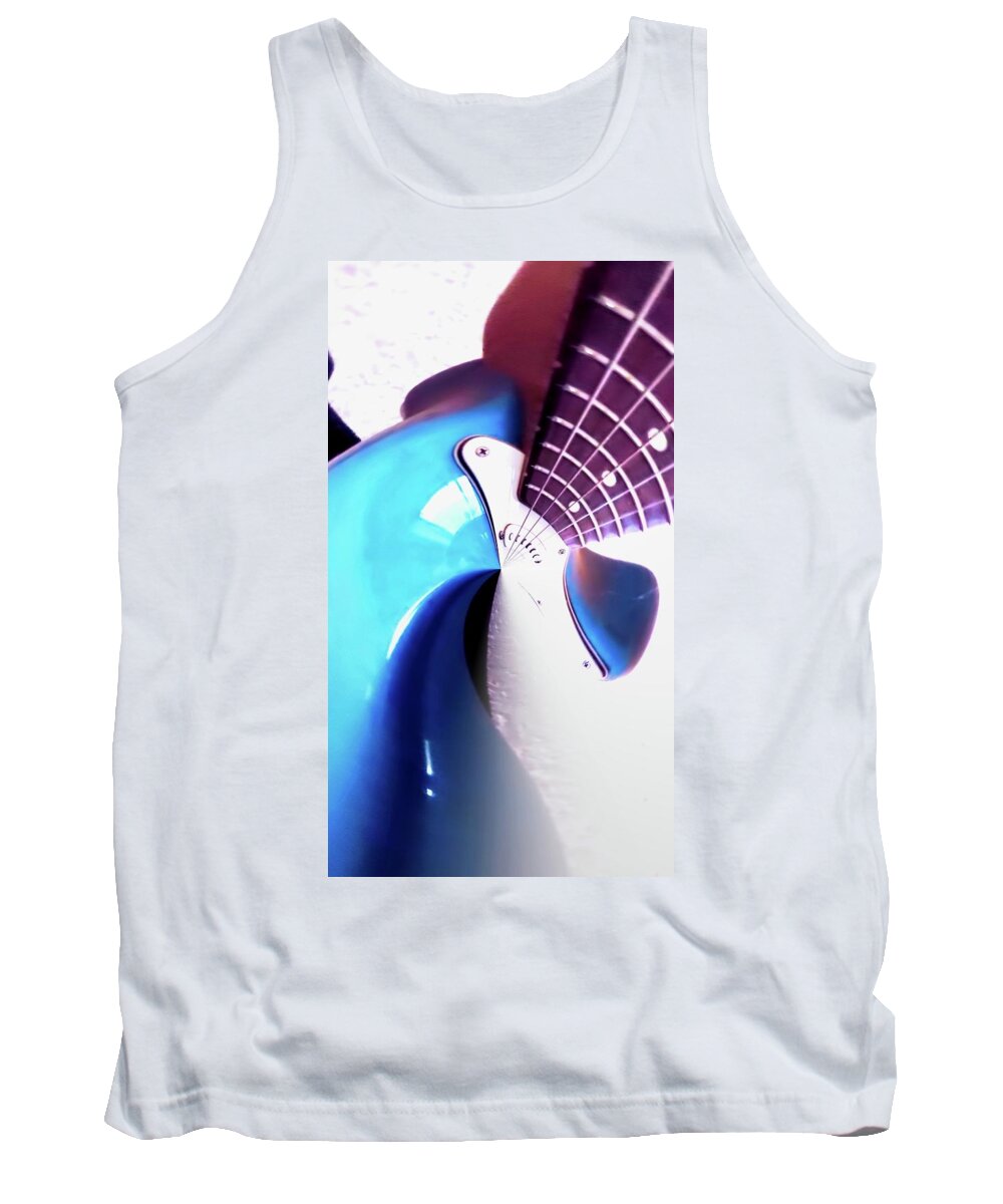 Musician Tank Top featuring the photograph Stratospheric Meltdown by Judy Kennedy