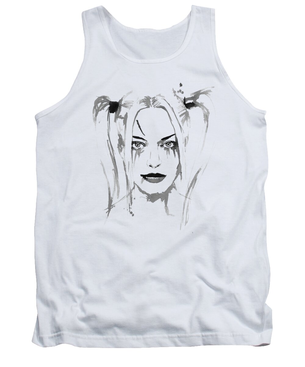 Suicide Club Tank Top featuring the painting Suicide Club by Pechane Sumie