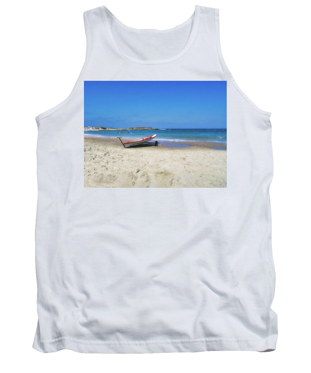 Seashore Tank Top featuring the photograph Summer Colors by Meir Ezrachi