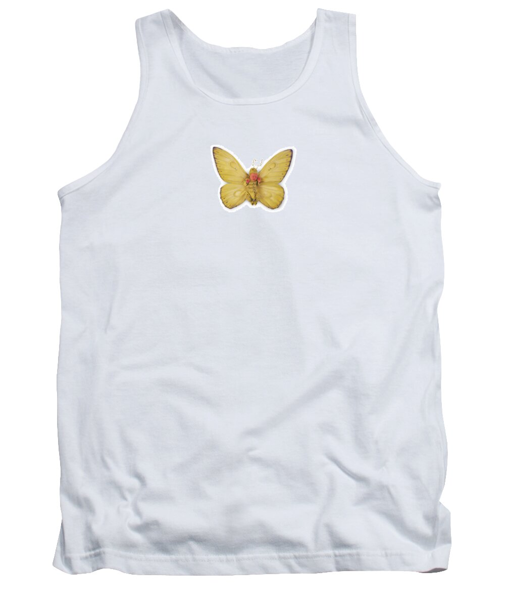 Butterfly Tank Top featuring the photograph Tiny Butterfly #8 by Anne Geddes
