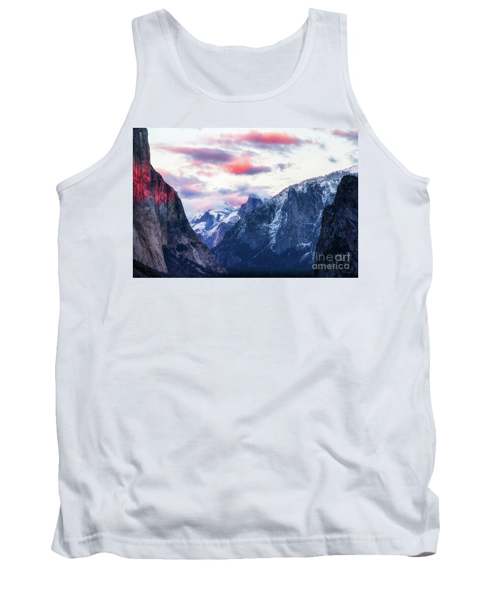  Tank Top featuring the photograph Tunnel View by Vincent Bonafede