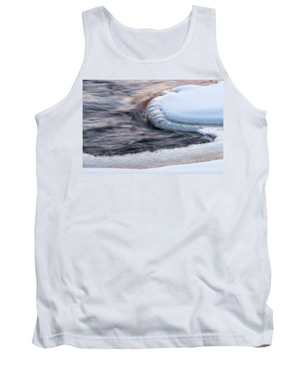Water Tank Top featuring the photograph Water and Ice by Thomas Kast